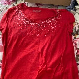 Red shirt that is perfect for July 4th